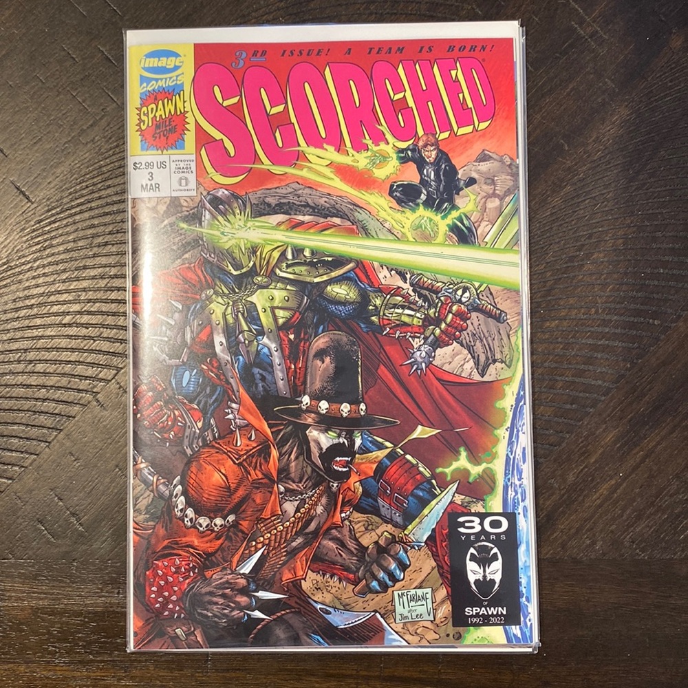 Scorched issues 3-5 X-Men Homeage Variants